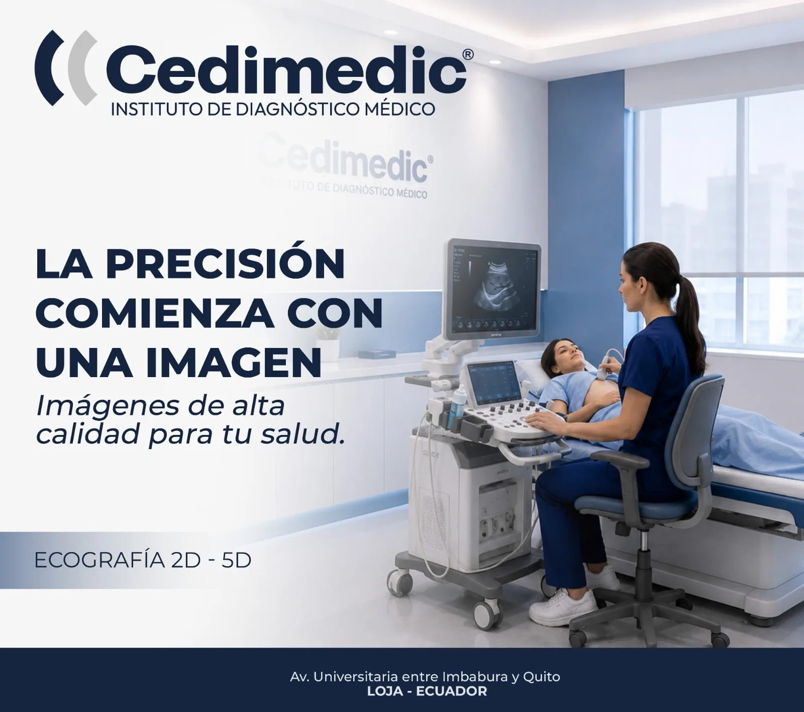 Ecografía 2D a 5D en Cedimedic