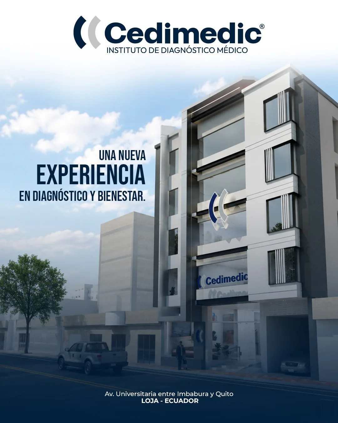 Edificio Cedimedic en Loja — Instituto de Diagnóstico Médico