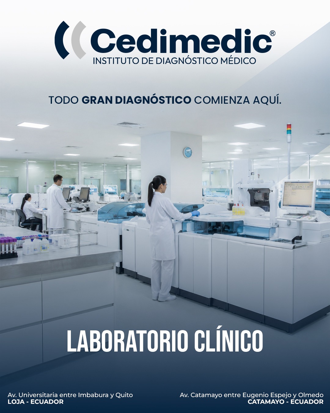 Laboratorio clínico Cedimedic