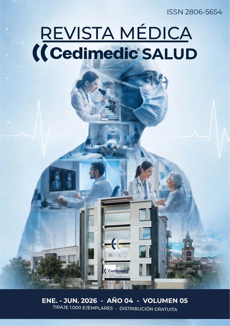 Portada de la Revista Médica Cedimedic Salud